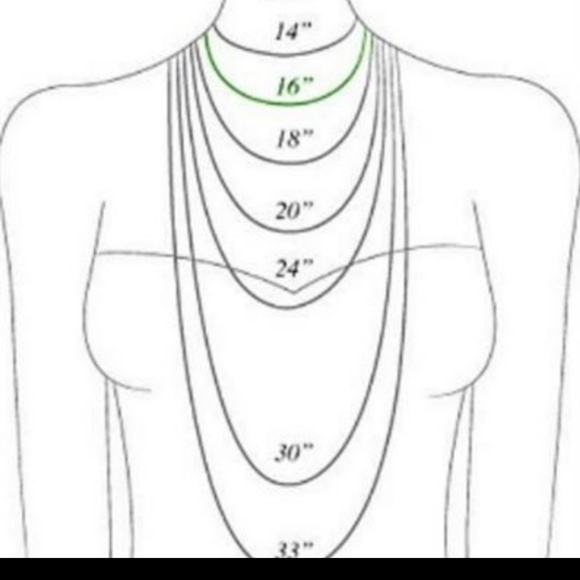 Dark blue heart choker - Picture 4 of 4